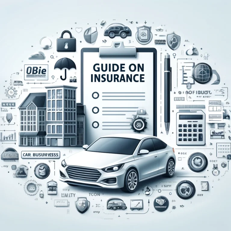 Comprehensive Guide to Car Insurance Quotes and Business Insurance in the USA: Featuring Obie Insurance 2024